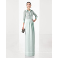 3/4 Sleeve Blouse Skirt and Lace Body Formal Evening Gown